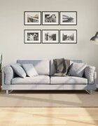 vidaXL Килим HUARTE с къс косъм мек и миещ се пясъчен 120x170 см