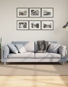 vidaXL Килим HUARTE с къс косъм мек и миещ се пясъчен 140x200 см
