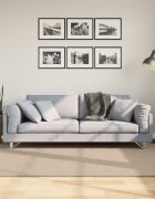 vidaXL Килим HUARTE с къс косъм мек и миещ се пясъчен 160x230 см