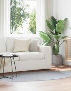 vidaXL Килим HUARTE Сиво 100 x 200 cm Полиестер