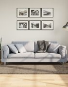 vidaXL Килим ISTAN с дълъг косъм лъскава визия сив 120x170 см