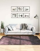 vidaXL Килим миещ се 120x180 см антрацит