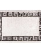 vidaXL Килим миещ се 160x230 см светлобежов
