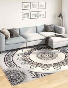 vidaXL Килим миещ се 190x300 см пъстър