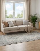 vidaXL Килим ORIZ Кремаво 80 x 200 cm 100% полиестер