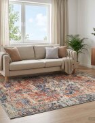 vidaXL Килим ORIZ Оранжево 200 x 280 cm 100% полиестер