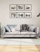 vidaXL Килим OVIEDO с къс косъм кремав 140x200 см