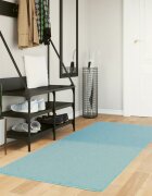 vidaXL Килим OVIEDO с къс косъм зелен 80x200 см