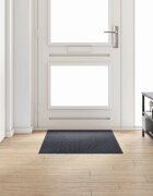vidaXL Килим пътека Антрацит 80 x 150 cm текстил