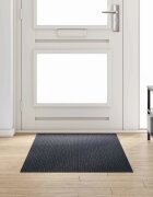 vidaXL Килим пътека Антрацит 80 x 200 cm текстил