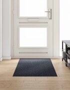 vidaXL Килим пътека Антрацит 80 x 250 cm текстил