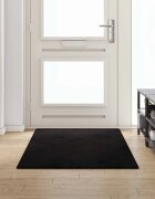 vidaXL Килим пътека Черно 100 x 250 cm 100% Полипропиленов Тапициран