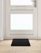 vidaXL Килим пътека Черно 50 x 100 cm 100% Полипропиленов Тапициран