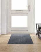 vidaXL Килим пътека Сив 80 x 250 cm текстил