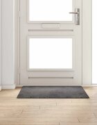 vidaXL Килим пътека Сиво 100 x 100 cm 100% Полипропиленов Тапициран