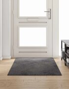 vidaXL Килим пътека Сиво 100 x 250 cm 100% Полипропиленов Тапициран
