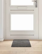 vidaXL Килим пътека Сиво 50 x 100 cm 100% Полипропиленов Тапициран