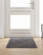 vidaXL Килим пътека Сиво 80 x 200 cm 100% Полипропиленов Тапициран
