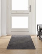 vidaXL Килим пътека Сиво 80 x 300 cm 100% Полипропиленов Тапициран