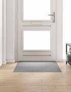 vidaXL Килим пътека Светлосиво 100 x 150 cm 100% Полипропилен