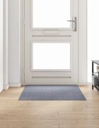 vidaXL Килим пътека Светлосиво 100 x 150 cm текстил