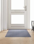 vidaXL Килим пътека Светлосиво 100 x 200 cm текстил