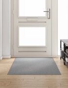 vidaXL Килим пътека Светлосиво 100 x 250 cm 100% Полипропилен