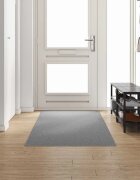 vidaXL Килим пътека Светлосиво 100 x 300 cm 100% Полипропилен