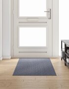 vidaXL Килим пътека Светлосиво 80 x 250 cm текстил