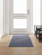 vidaXL Килим пътека Светлосиво 80 x 300 cm текстил