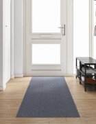 vidaXL Килим пътека Светлосиво 80 x 400 см текстил