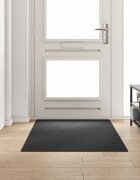 vidaXL Килим пътека Тъмен сив 100 x 200 cm 100% Полипропилен