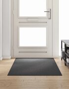 vidaXL Килим пътека Тъмен сив 100 x 250 cm 100% Полипропилен