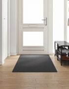 vidaXL Килим пътека Тъмен сив 100 x 300 cm 100% Полипропилен