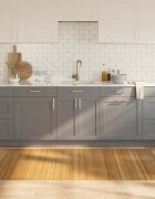 vidaXL Килим правоъгълен натурален 100x200 см бамбук