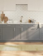 vidaXL Килим правоъгълен натурален 60x200 см бамбук