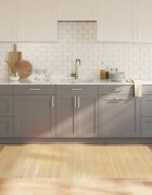 vidaXL Килим правоъгълен светъл натурален 100x200 см бамбук