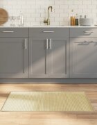 vidaXL Килим правоъгълен светъл натурален 60x100 см бамбук