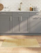 vidaXL Килим правоъгълен светъл натурален 60x100 см бамбук