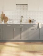vidaXL Килим правоъгълен светъл натурален 60x400 см бамбук