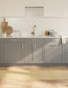 vidaXL Килим правоъгълен светъл натурален 60x500 см бамбук