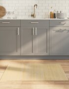 vidaXL Килим правоъгълен светъл натурален 70x100 см бамбук