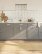 vidaXL Килим правоъгълен светъл натурален 70x400 см бамбук