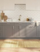 vidaXL Килим правоъгълен светъл натурален 70x500 см бамбук