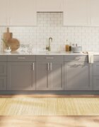 vidaXL Килим правоъгълен светъл натурален 80x200 см бамбук