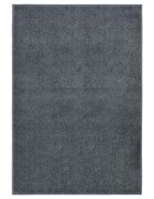 vidaXL Килим с къс косъм 160x230 см антрацит
