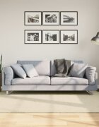 vidaXL Килим с къс косъм мек и миещ се кремав 160x230 см