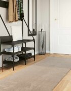 vidaXL Килим с среден косъм мек и подходящ за пране HUARTE Пясък