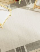 vidaXL Килим за открито и закрито къс косъм шарен 190x300 см