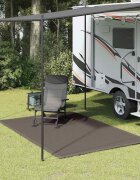 vidaXL Килим за палатка 250x300 см антрацит